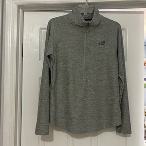 New balance long sleeve with quarter zip up size medium